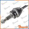 Demi-Arbre de Transmission avant pour PORSCHE | NPW-VW-065, 25756